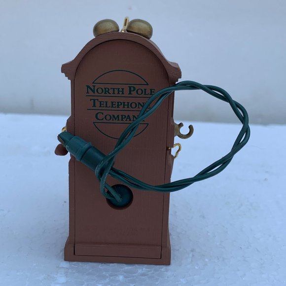 Santa's Hot Line Hallmark Magic Christmas Ornament - 1991 - Picture 9 of 12